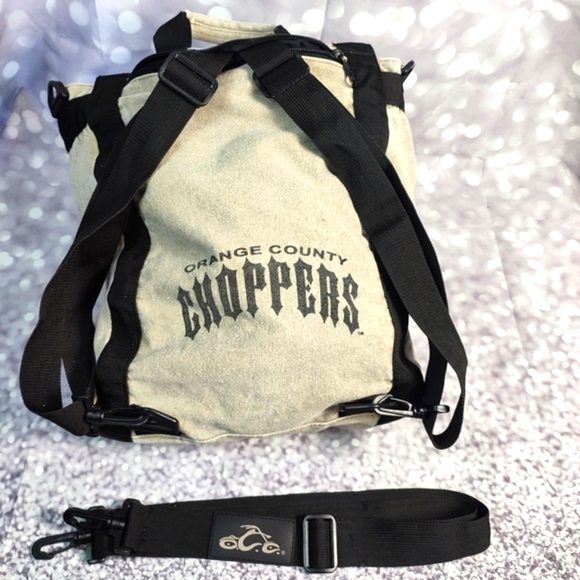 Orange County Choppers Y2K Biker Backpack EUC - Picture 2 of 9